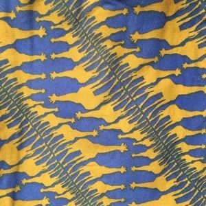 Lularoe OS Giraffe Leggings